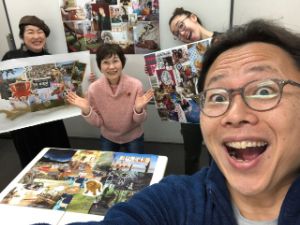 コラージュ写真
